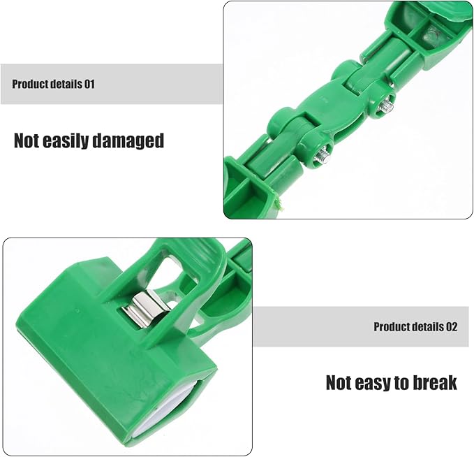 SEWACC 5pcs Dual-Headed Sketch Clamp Flexible Rotatable Drawing Board Clip Holders for Artists Painters Classroom Use