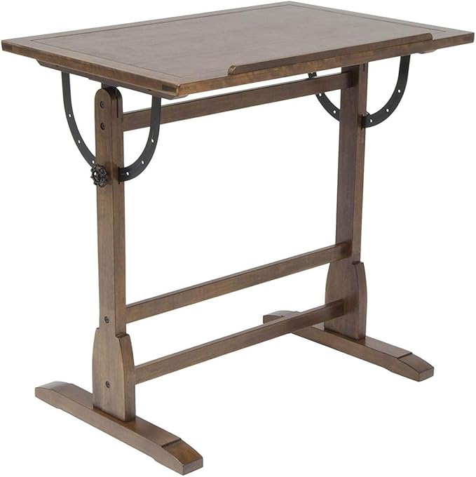 Studio Designs Vintage Drafting Table - Adjustable Angle Desk for Artists & Students 36 in