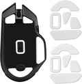 2 Pack V3 Wired Gaming Mouse Feet Sliding Stickers, Mice Glass Skates Pad, Replacement Glide Stickers for Smooth Control and Precision on Any Gaming Surface (Glide Mice Skates, White PTFE)
