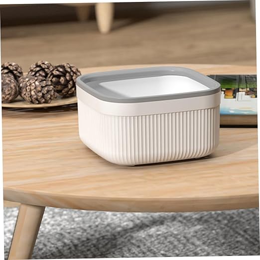 2pcs Mini Desktop Trash Can Open Rubbish Bin for Office Home Kitchen Slim Design Easy to Place Tabletop Stylish for Organizing Waste and Enhancing