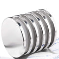 LOVIMAG Super Strong Neodymium Disc Magnets, Powerful Rare Earth Magnets, Heavy Duty Magnet with Adhesive Backing - 1.26 inch x 1/8 inch, Pack of 6