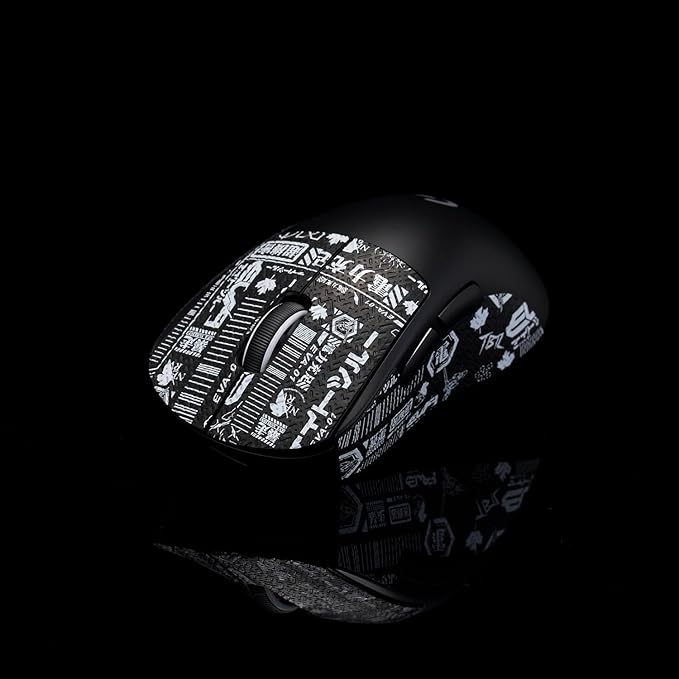 Grip Tape for logitech G Pro X Superlight 2 DEX (GPW4) - Anti-Slip,Enhanced Control, Sweat Resistance,Improves FPS Gaming Grip & Mouse Protection [Pre-Cut] M4A4 0.4mm