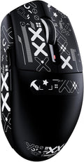 ATTACK SHARK G3 Wireless Gaming Mouse,Tri-Mode 2.4G/BT5.2/USB-C Gaming Mouse,PAW3311 Sensor,25,000 DPI,59g Lightweight,5 Programmable Buttons,500mAh Rechargeable Gaming Mice,PC/Mac(Black&Sticker)