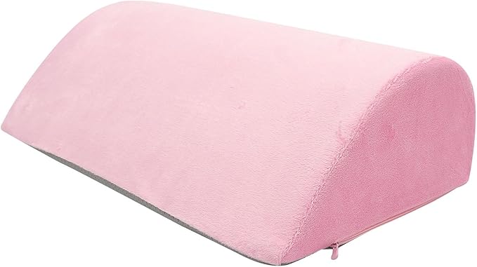 Operitacx Memory Foot Rest Pillow for Home Office Ergonomic Under Desk Cushion Non- Base Comfortable Footrest for Improved Circulation and Relief from Leg Cramps