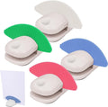 4pcs Paper Holder Stand for Typing with Mat Non-Slip Document Holder Desktop Folder Portable Clipboard Stand Copy Stand Clamp for A4 Paper Office Typing Reading Office Supplies Monitor for Desk