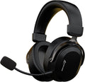 ATTACK SHARK L30PRO Wireless Gaming Headset,7.1 Surround Sound, 50mm Drivers,20ms Low Latency,Detachable Noise-Canceling Mic, Aluminum Alloy Frame,Tri-Mode Connectivity Over-Ear Headset-Black