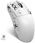 ATTACK SHARK X11SE Ultra-Light Wireless Gaming Mouse,Tri-Modes BT5.2/Type-C Wired/2.4G,PixArt PAW3311 Gaming Sensor,22KDPI,5 Programmable Buttons for Laptop,PC,Mac Gamer(White&Sticker)