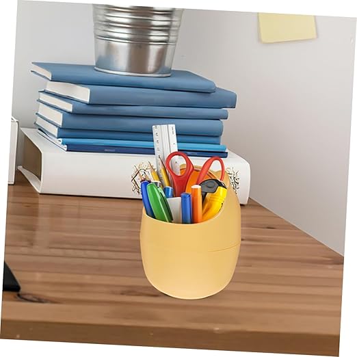 Angoily 2pcs Mini Desk Trash Can Bin Lid Slim Garbage Can for Desktop Small Bedroom Trash Lid