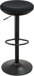 IWMH Standing Desk Stool, Ergonomic Adjustable High Wobble Stool, Round Seat 360° Swivel Standing Desk Office Chair Without Backrest for Bedroom, Kitchen, Living Room (Black)