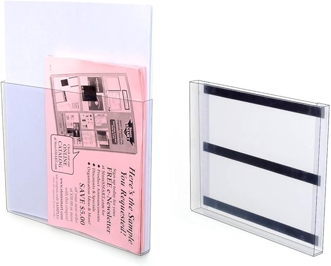 StoreSMART® - Literature Holder with Magnetic Back - Letter-Size - 5-Pack - LHMAG-5