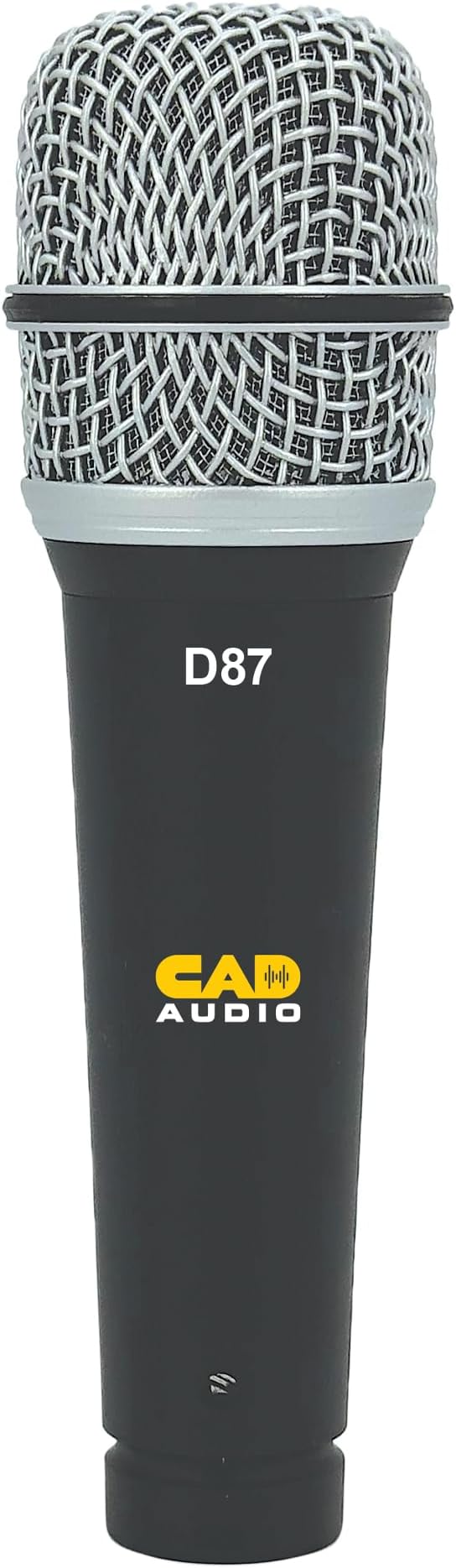 CAD Audio D87 Supercardioid Dynamic Microphone for Drums, Percussion, Acoustic Instruments, Guitar amp – High SPL, Strong Build, for Live and Studio