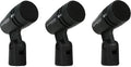 Sennheiser Pro Audio E604 Dynamic Cardioid Instrument Microphone Kit, 3-Pack