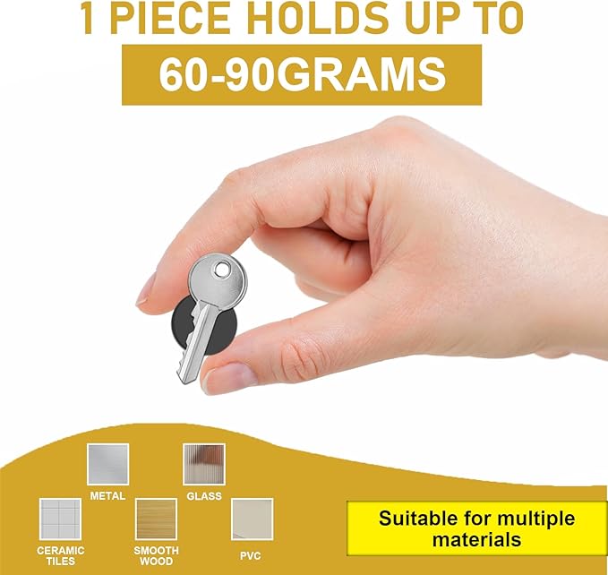 120Pcs, 1.2" x 0.08" Round Magnets with Adhesive Backing, Precut Flexible Circle Strong Sticky Magnetic Dots for DIY Crafts Fridge Magnets