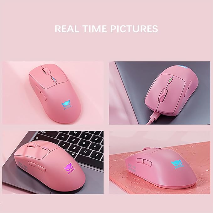 WAIZOWL OGM ONE Wireless Wired Mouse 75g Lightweight Dual Mode Professional ESports PC Gaming Mice Ergonomic Type C Rechargeable