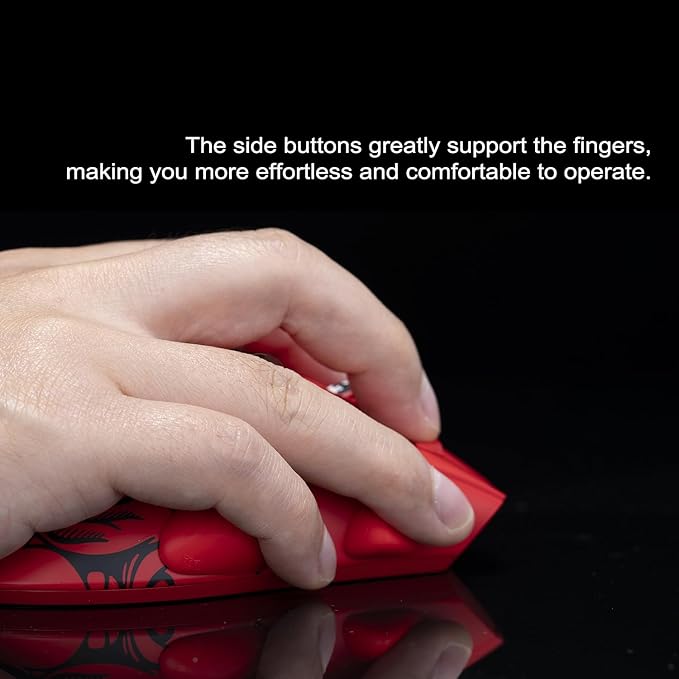 Gaming Mouse Three Dimensional Grips Auxiliary Patch for Esports Gamer Supporting Palm Labor-Saving Non Slip Skin Feel Traceless Gray