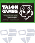 2Sets of TALONGAMES Rounded Curved Edges Mouse Feet Skates Compatible with Razer Viper Ultimate Gaming Mouse Feet Replacement,0.8mm,Pure PTFE Material with Super Smooth Glide Pads