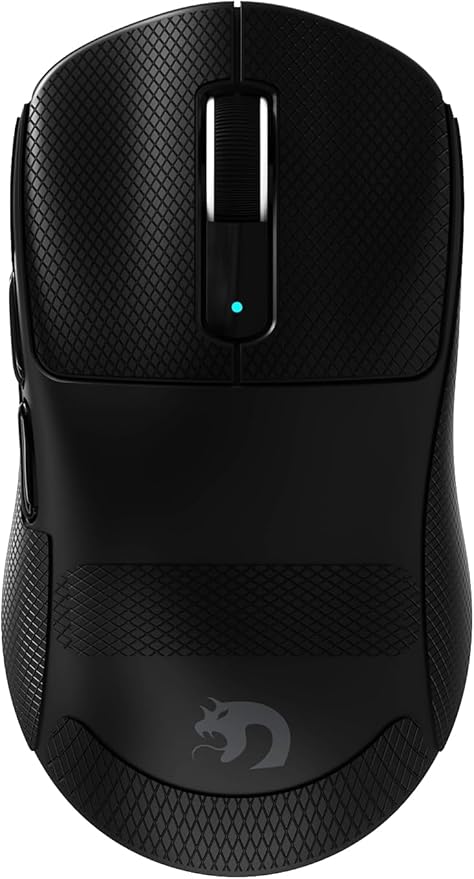 MAMBASNAKE M3 Wireless Gaming Mouse,39g Ultra-Lightweight BT/2.4GWireless/Wired Gaming Mouse,PAW3395PRO 40K DPI Optical Sensor,200Hrs Battery,Tape,Office Mice for PC/Win/Mac (Black)