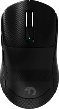 MAMBASNAKE M3 Wireless Gaming Mouse,39g Ultra-Lightweight BT/2.4GWireless/Wired Gaming Mouse,PAW3395PRO 40K DPI Optical Sensor,200Hrs Battery,Tape,Office Mice for PC/Win/Mac (Black)