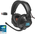 JBL Quantum 610 - Wireless Over-Ear Gaming Headset, JBL QuantumSURROUND, 2.4GHz Wireless, up to 40 Hours of Battery Life, Game-Chat dial, flip-up Boom Microphone (Black)
