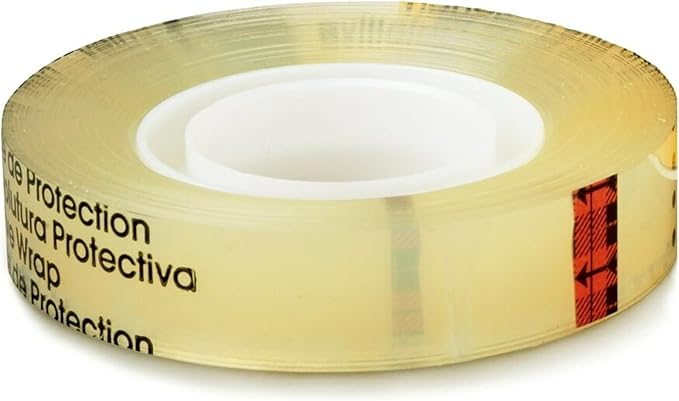 Scotch Double Sided Tape with Deluxe Desktop Tape Dispenser, 1/2 in x 900 in, 1 Dispenser and 6 Refill Rolls/Pack (665-6PKC40) (Pack of 12)
