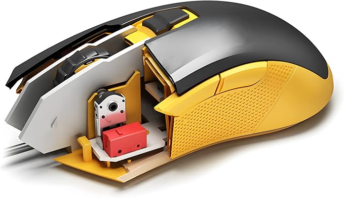 KAILH GM4.0 GM8.0 Micro Switch 60M 80MLife Gaming Mouse Micro Switch 3 Pin Black Mice Left Right Button GM 4.0 8.0 (Balck 4pcs GM8.0)