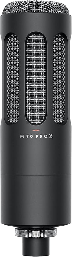 beyerdynamic M 70 PRO X Dynamic Broadcast Microphone for Streaming and podcasting with XLR Connector incl. pop Filter and Shock Mount