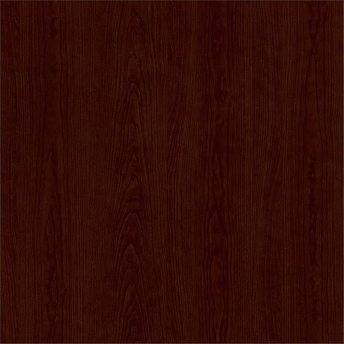 Pemberly Row Transitional Engineered Wood L Shaped Computer Desk with Hutch, Harvest Cherry Finish, Built-in Wire Management, Storage Cabinet, File Drawer, Home Office Desk with Open and Closed
