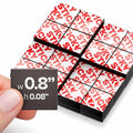 Hyper-Sticky Square Flexible Magnets with Adhesive Backing - (36pcs 0.8"x0.08") Magnetic Tape for Whiteboard, Fridge - Stickers for Planning and Organization - Teacher Must Have - Teacher Supplies