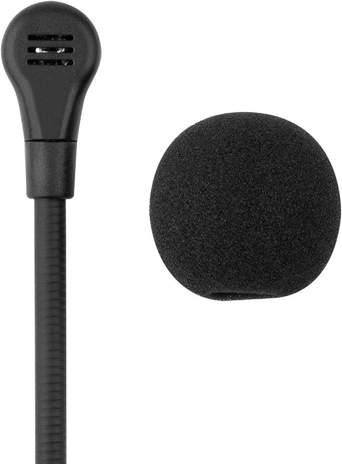 Smays Microphone Replacement for Rig 400 Gaming Headset, Turtle Beach, PS4 Headphone - 3.5mm Detachable Mic Attachment