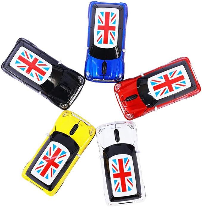 Jinfili Cool Style Car Wireless Mouse Ergonomic USB Gaming Mice for Desktop Laptop PC Notebook