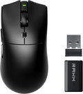 RAWM SH01PRO 8K Wireless Gaming Mouse, 55g Lightweight, PAW3950 30K DPI Optical Sensor, 8000 Polling Rate, Esports & FPS Gaming mice, Dual Receiver (1k USB Receiver and 8k dongle)