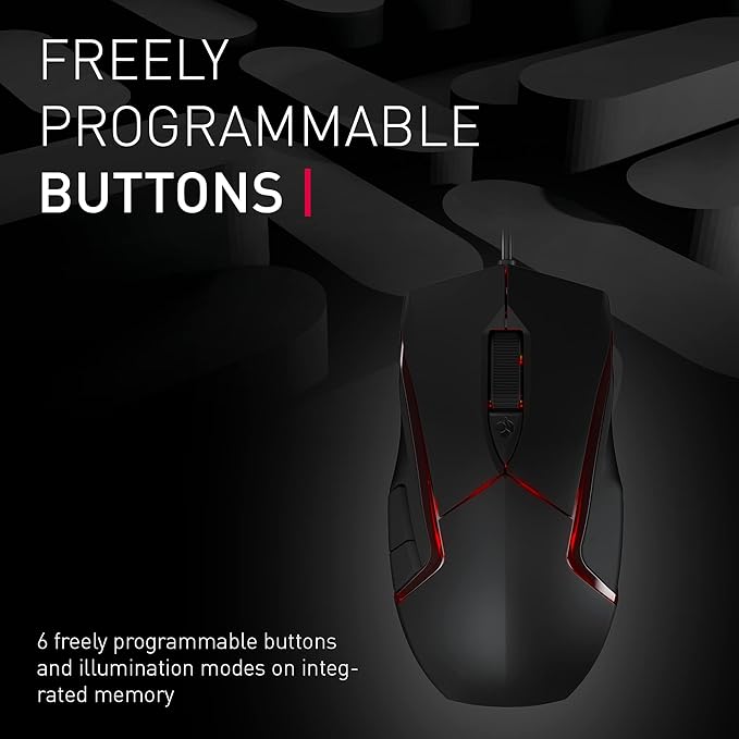 Cherry Americas JM-3000-2 Coreded Rgb Black Mouse