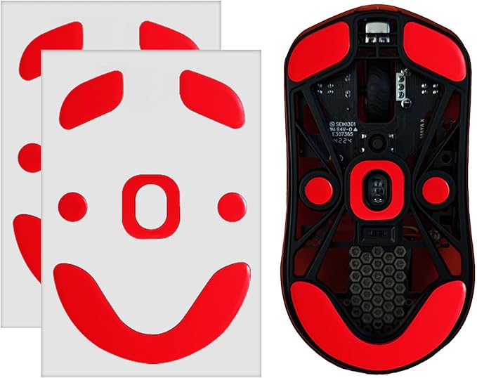 X-Raypad Jade & Obsidian Ultra Series Mouse Skates (Obsidian Ultra, fits Maya X)