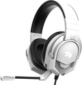 IMYB A88 Gaming Headset with Microphone, Stereo Wired Noise Cancelling Over-Ear Headphones with Mic for Pc, Ps5, Xbox One Series X/s, Ps4, Computer, Laptop, Mac, Nintendo, Gamer (White)