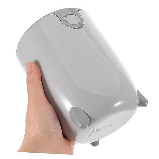 Zerodeko Small Trash Can with Lid Mini Desktop Garbage Bin for Home Office Slim Waste Basket for Kitchen Bathroom Bedroom Portable Indoor Trash Can Cute Design