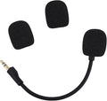 Replacement Microphone for Logitech G PRO X and G PRO X2 Gaming Headsets, Detachable Noise Cancelling Game Microphone with Foam Covers Gaming Headset Mic Accessory