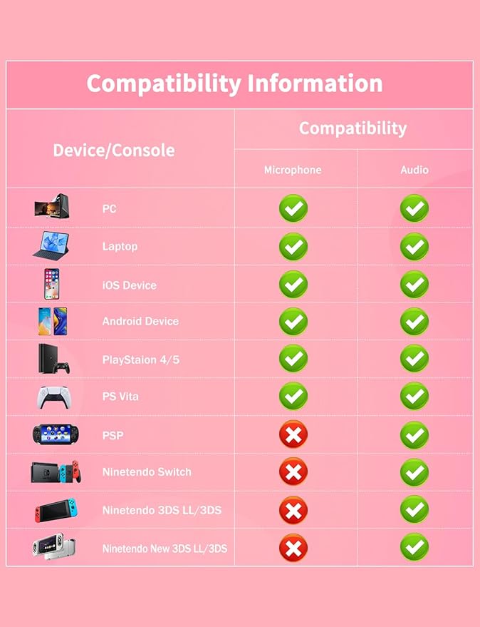 Gaming Headset with Microphone, Cat Ear Headphones for PC Laptop PS4 PS5 Xbox Switch, Rainbow RGB Lighting & Virtual Surround Sound, 3.5mm Wired Over Ear Headphones, Ergonomic