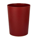 UUJOLY Small Trash Can Wastebasket Garbage Can Container Bins for Bathrooms, Laundry Room, Kitchens, Offices, Kids Rooms, Dorms (Red)