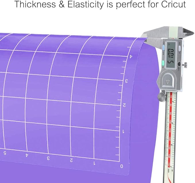 REALIKE StrongGrip Cutting Mat Compatible with Cricut Maker 3/Maker 4/Maker/Explore 3/4/Air 2/Air/One(3 Mats,12x24 inch) Purple Strong Adhesive Non-Slip Cut Mats for Crafts