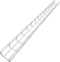Kable Kontrol Stainless Steel Cable Tray Bulk Pack – 80 Pcs - 10 Feet Long - 4" W, 2” D – Wire Mesh Tray Cable Management Rack Cords Organizer Cable Basket, NEC Approved for Network, Fiber Optic
