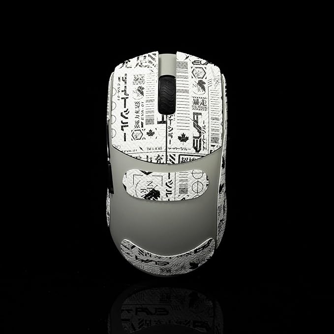 Grip Tape for Lamzu Atlantis Maya - Anti-Slip,Enhanced Control, Sweat Resistance,Improves FPS Gaming Grip & Mouse Protection [Pre-Cut] M4A4 0.4mm