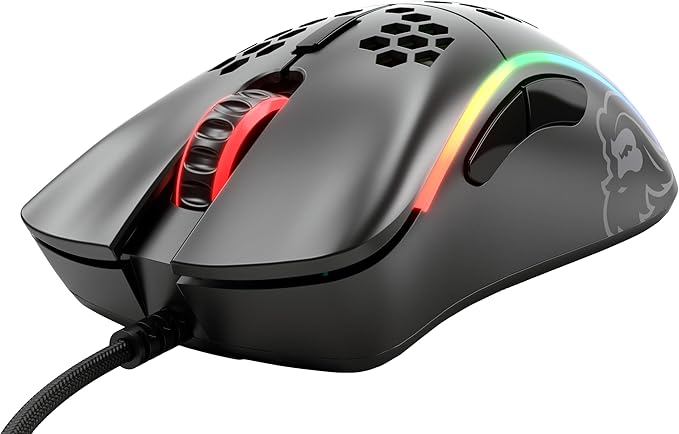 Glorious Model D- (Minus) Lightweight Gaming Mouse, Matte Black (GLO-MS-DM-MB) (Renewed)