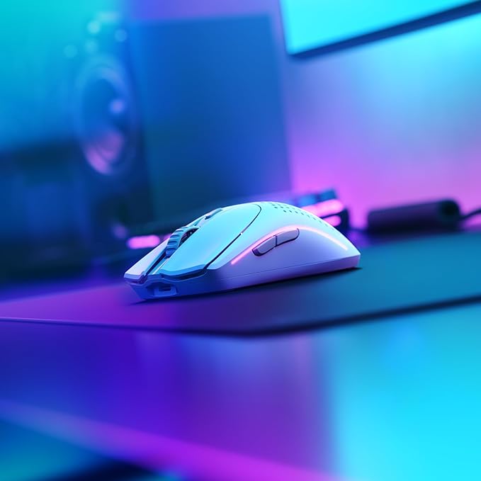 Glorious Model O Wireless V2- Matte White (Renewed)