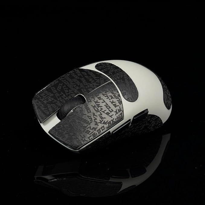 Grip Tape for Lamzu Maya X - Anti-Slip,Enhanced Control, Sweat Resistance,Improves FPS Gaming Grip & Mouse Protection [Pre-Cut] CS Black 0.3mm