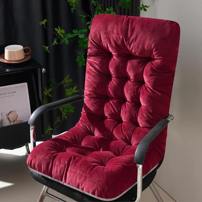 Office Chair Cushion Plush Seat Pad with Back Support Desk Cushions for Gamer Chair Recliner Rocking Chair
