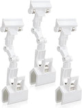 3pcs Sign Clips Clip Holder Sign Holder Clip Paper Holder for Table Top Clip On Sign for Paper Holder Computer Monitor Handy Artist Supplies Holder(White)