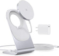 Magnetic Wireless Charger for iPhone 17/16/15/14/13/12 - Mag Charger+20W USB C Adapter, Fast Wireless Charging Stand/Pad with 5ft USB-C Cable for iPhone 17/16/15/14/13/12, Airpod-Gift for Men & Women