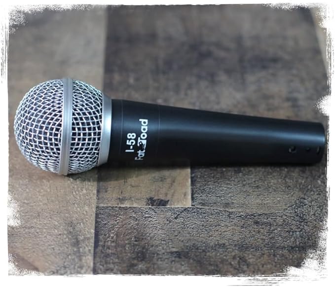 Fat Toad Cardioid Dynamic XLR Microphones (Live ResponsePRO Edition) 20 Pack – Handheld Unidirectional Mics with Clips for Vocal Studio, DJ Stage & Karaoke Use