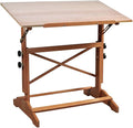 Pavilion Art and Drawing Table with Unfinished Wood Top
