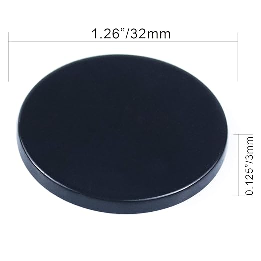 LOVIMAG Super Strong Neodymium Disc Magnets with Epoxy Coating, Powerful Permanent Rare Earth Magnets 1.26 inch x 1/8 inch, Pack of 6